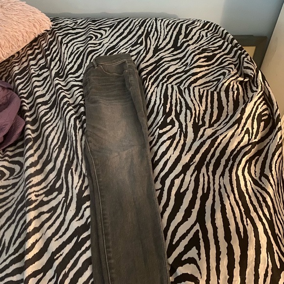 Gray wash skinny jeans - Picture 4 of 4